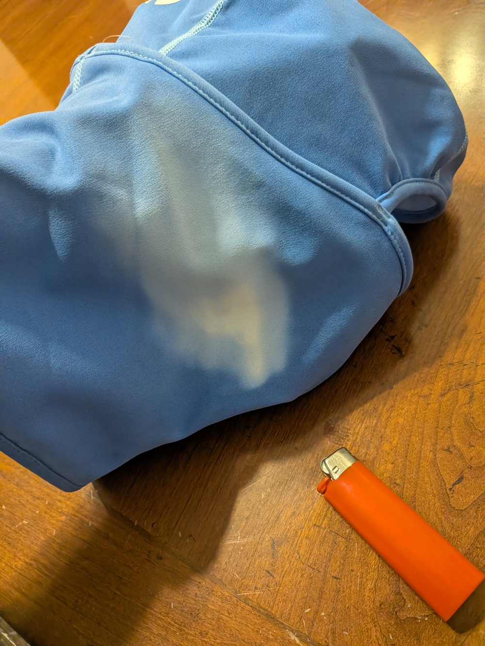 Supreme Thermal Reactive Bright Blue Hooded Balaclava with White Logo AUTHENTIC - Picture 4 of 7